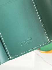 Uubags | Goyard Saint-Gabriel wallet in green 12x2.5x9.3cm - 3