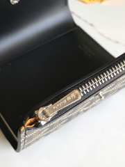 Uubags | Goyard Saint-Gabriel wallet in black 12x2.5x9.3cm - 4