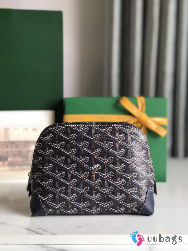 Uubags | Goyard Vendôme cosmetic pouch in black 13.5x7x18cm - 1