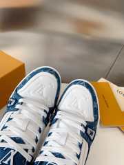 Uubags | Louis Vuitton 1A9JG9 LV Trainer Sneaker In Blue - 2