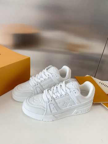 Uubags | Louis Vuitton 1A9JG9 LV Trainer Sneaker In White