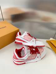 Uubags | Louis Vuitton Trainers In White Red - 2