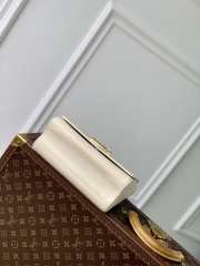 Uubags | Louis Vuitton M24042 Twist PM Bag In Cream 19x15x9cm - 4