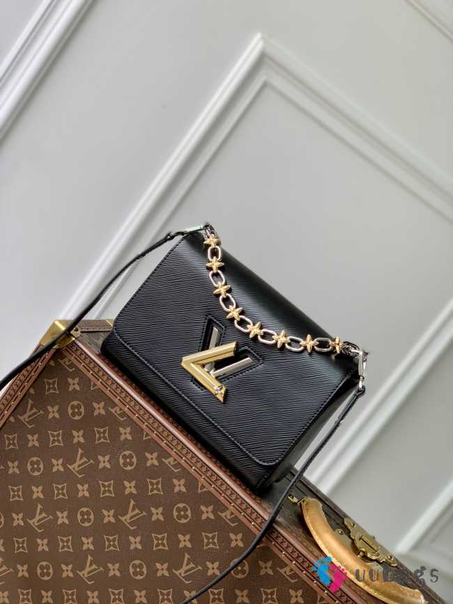 Uubags | Louis Vuitton M24042 Twist PM Bag In Black 19x15x9cm - 1