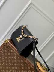 Uubags | Louis Vuitton M24042 Twist PM Bag In Black 19x15x9cm - 6