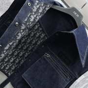 Uubags | Dior denim vest in blue  - 2