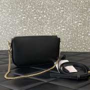 Uubags | Valentino Vlogo Signature Mini Leather Crossbody In Black 20.5x10.5x5cm - 2