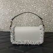 Uubags | Valentino Garavani Locò embroidered bag with Swarovski crystals 20x11x5cm - 2