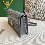 Uubags | Goyard Duchess Marie-Caroline bag in grey 15x6.5x25cm - 4