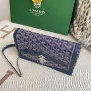 Uubags | Goyard Duchess Marie-Caroline bag in navy blue 15x6.5x25cm - 2