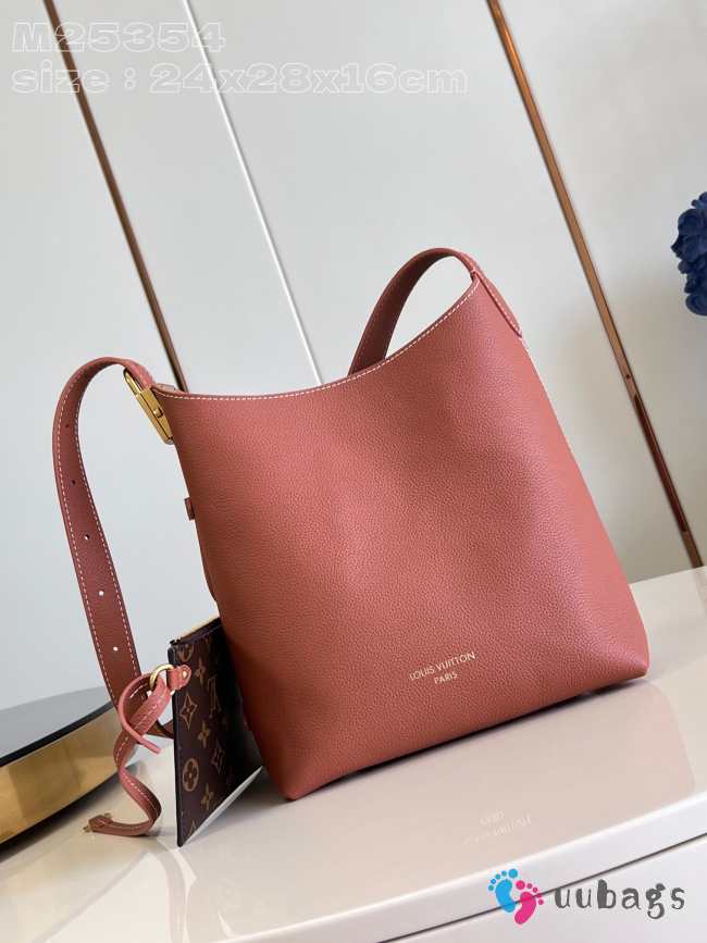 Uubags | Louis Vuitton M25354 Low Key Hobo PM Bag In Blush 24x28x16cm - 1