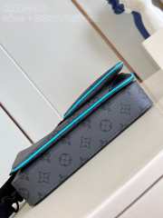 Uubags | Louis Vuitton M11648 Trio Messenger In Turquoise 25x18.5x7cm - 5