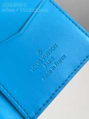 Uubags | Louis Vuitton M11524 Pocket Organizer In Blue 7.5x11.1x1cm - 2