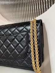 Uubags | Chanel Large 2.55 Handbag Aged Calfskin & Gold-Tone Metal Black 19.5x28x7.5cm - 2