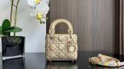 Uubags | Lady Dior Micro Rose Gold My ABCDior Bag 12x10x5cm - 5