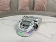 Uubags | Lady Dior Micro Silver My ABCDior Bag 12x10x5cm - 4