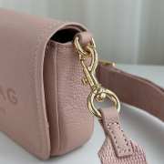 Uubags | Marc Jacobs the leather mini bag in rose 20x5x12cm - 5