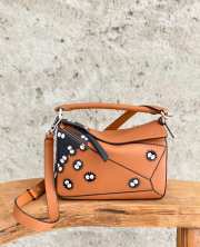 Uubags | Loewe Susuwatari Mini Puzzle Bag in Brown 24x10x14cm - 1