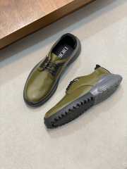 Uubags | Dior combat derby shoe green polished calfskin for men - 2