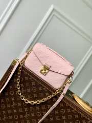 Uubags | Louis Vuitton M22942 Pochette Métis East West Bag In Pink 21.5x13.5x6cm - 1