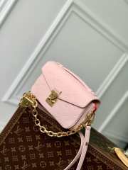 Uubags | Louis Vuitton M22942 Pochette Métis East West Bag In Pink 21.5x13.5x6cm - 5