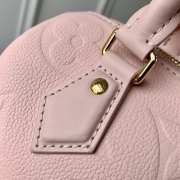 Uubags | Louis Vuitton M47136 Speedy Bandoulière Bag In Opal Pink 20.5x13.5x12cm - 4