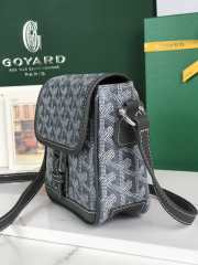 Uubags | Goyard Grand Bleu Bag In Grey 16x14x6cm - 5