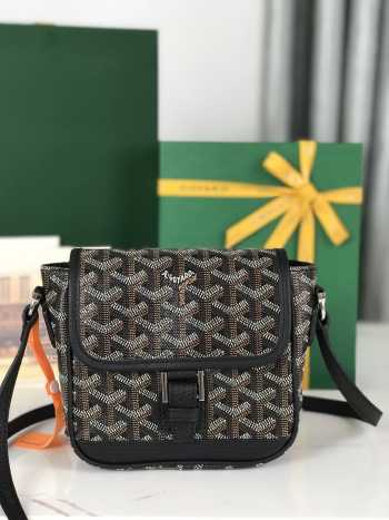 Uubags | Goyard Grand Bleu Bag In Black 16x14x6cm