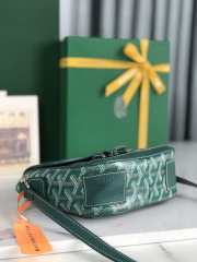 Uubags | Goyard Grand Bleu Bag In Green 16x14x6cm - 2