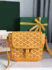 Uubags | Goyard Grand Bleu Bag In Yellow 16x14x6cm - 1