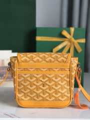 Uubags | Goyard Grand Bleu Bag In Yellow 16x14x6cm - 6