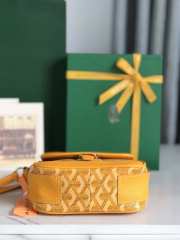 Uubags | Goyard Grand Bleu Bag In Yellow 16x14x6cm - 4