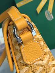 Uubags | Goyard Grand Bleu Bag In Yellow 16x14x6cm - 3