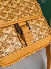 Uubags | Goyard Grand Bleu Bag In Yellow 16x14x6cm - 2