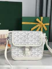 Uubags | Goyard Grand Bleu Bag In White 16x14x6cm - 1