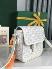 Uubags | Goyard Grand Bleu Bag In White 16x14x6cm - 3