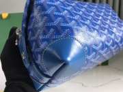 Uubags | Goyard Bowling 25 toiletry bag in blue 13x12x24cm - 3