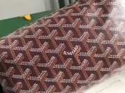 Uubags | Goyard Bowling 25 toiletry bag in burgundy 13x12x24cm - 2