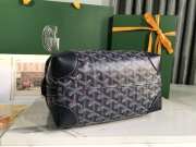 Uubags | Goyard Bowling 25 toiletry bag in navy blue 13x12x24cm - 4