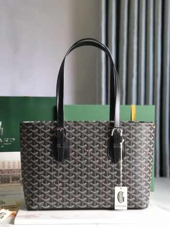 Uubags | Goyard Green Goyardine Okinawa Tote Bag In Black 35.5x24.5x10cm