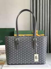 Uubags | Goyard Green Goyardine Okinawa Tote Bag In Grey 35.5x24.5x10cm - 1