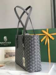 Uubags | Goyard Green Goyardine Okinawa Tote Bag In Grey 35.5x24.5x10cm - 6