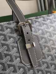 Uubags | Goyard Green Goyardine Okinawa Tote Bag In Grey 35.5x24.5x10cm - 4