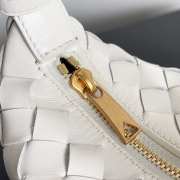 Uubags | Bottega Veneta Mini Wallace Bag In White 17x13.5x5cm - 6