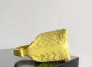 Uubags | Bottega Veneta Mini Wallace Bag In Yellow 17x13.5x5cm - 4