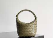 Uubags | Bottega Veneta Mini Wallace Bag In Mustard 17x13.5x5cm - 1