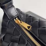 Uubags | Bottega Veneta Mini Wallace Bag In Black 17x13.5x5cm - 6