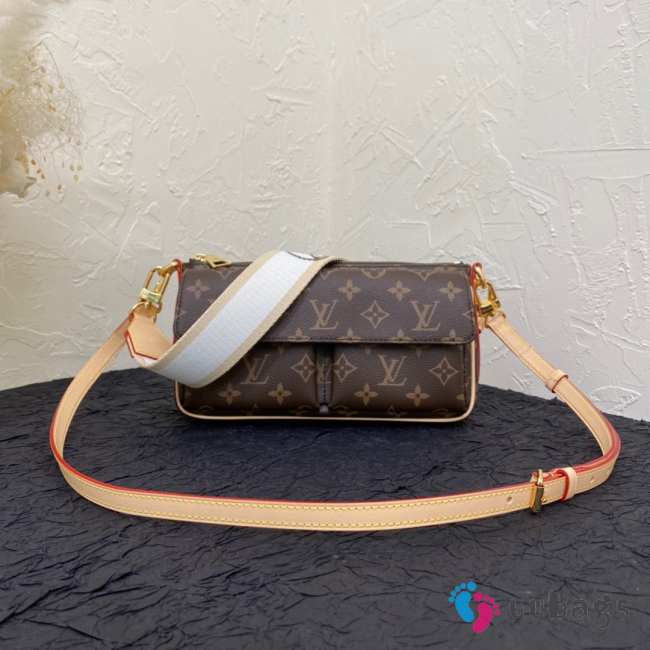 Uubags | Louis Vuitton M46999 Vivacité Monogram coated canvas bag 25x15x8cm - 1