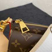 Uubags | Louis Vuitton M46999 Vivacité Monogram coated canvas bag 25x15x8cm - 3