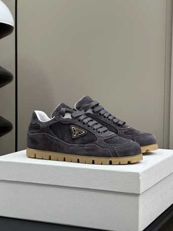 Uubags | Prada Trail faded suede sneakers in purple